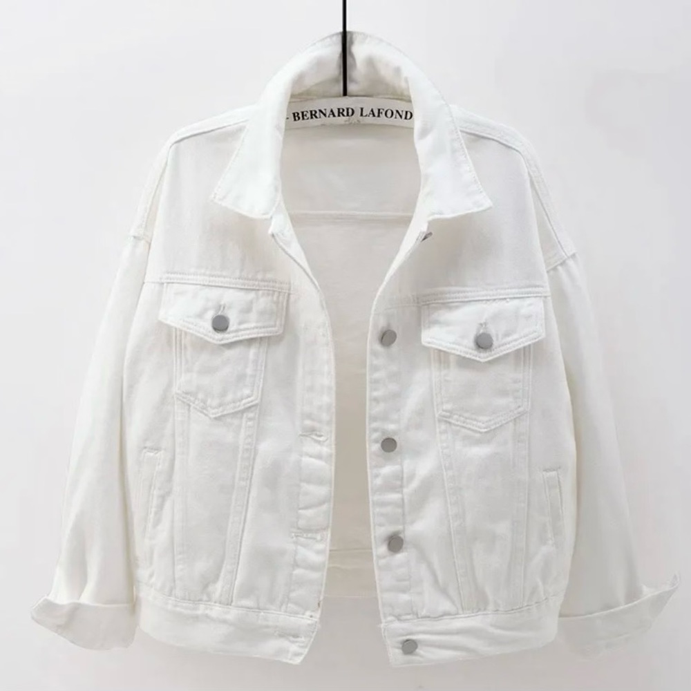 High quality denim jacket women Solid Color Short Denim Jackets